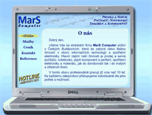Tablet Screenshot of mars-computer.cz